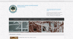 Desktop Screenshot of marklandwood.org